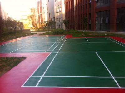 四川球場跑道施工